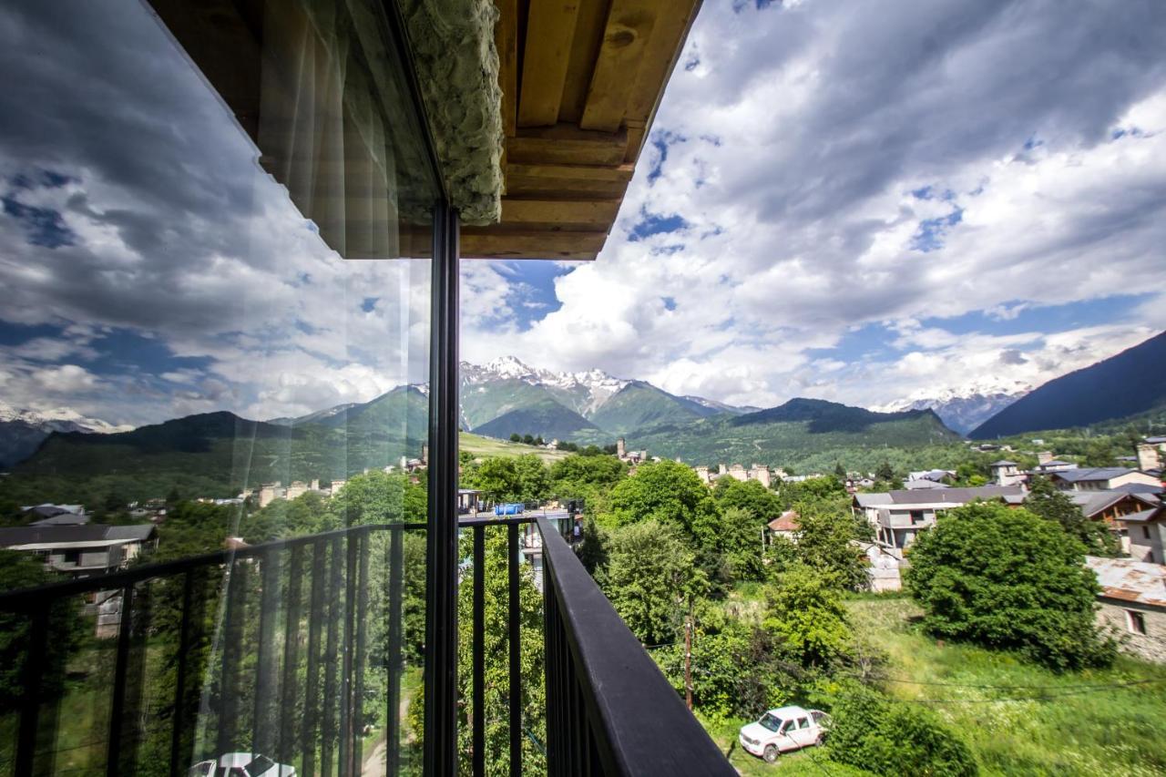 Mestia Hotel Amirani Exteriér fotografie