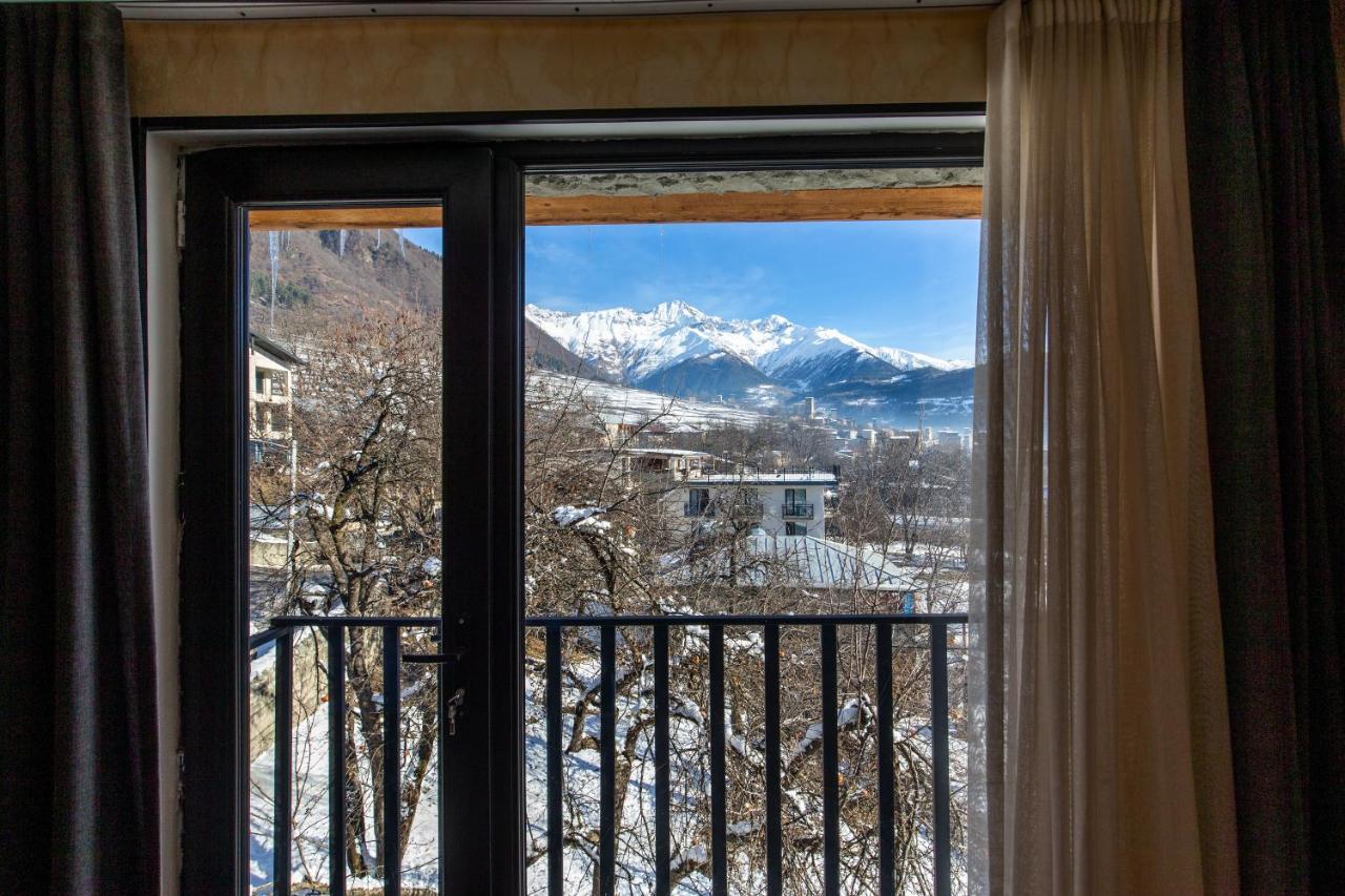 Mestia Hotel Amirani Exteriér fotografie